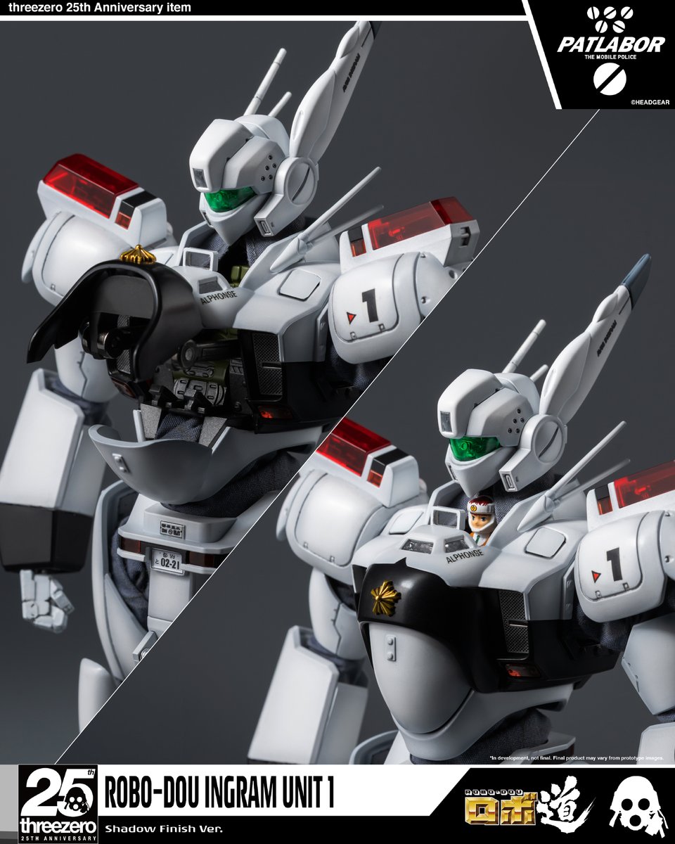 threezeroHK's tweet image. 【Pre-order the ROBO-DOU Ingram Unit 1 Shadow Finish Ver. NOW!】
The ROBO-DOU Ingram Unit 1 Shadow Finish Ver. threezero is now available for pre-order at ACGHK 2025! Limited to 80 pieces, available only while supplies last. Please stay tuned for updates on future sales details.…