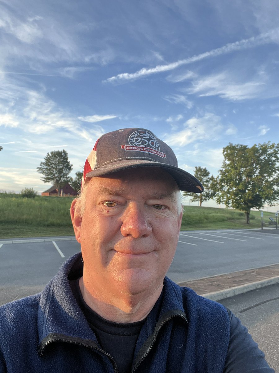 HistorySaratoga's tweet image. “What a glorious morning for America!”
—Samuel Adams, 1775
Today’s walk at Saratoga Battlefield echoed that sentiment. Cool breeze, golden hour light.
On this day in 1777, Burgoyne was left unsupported.
The rest is Revolution.
#saratoga250 #americasturningpoint