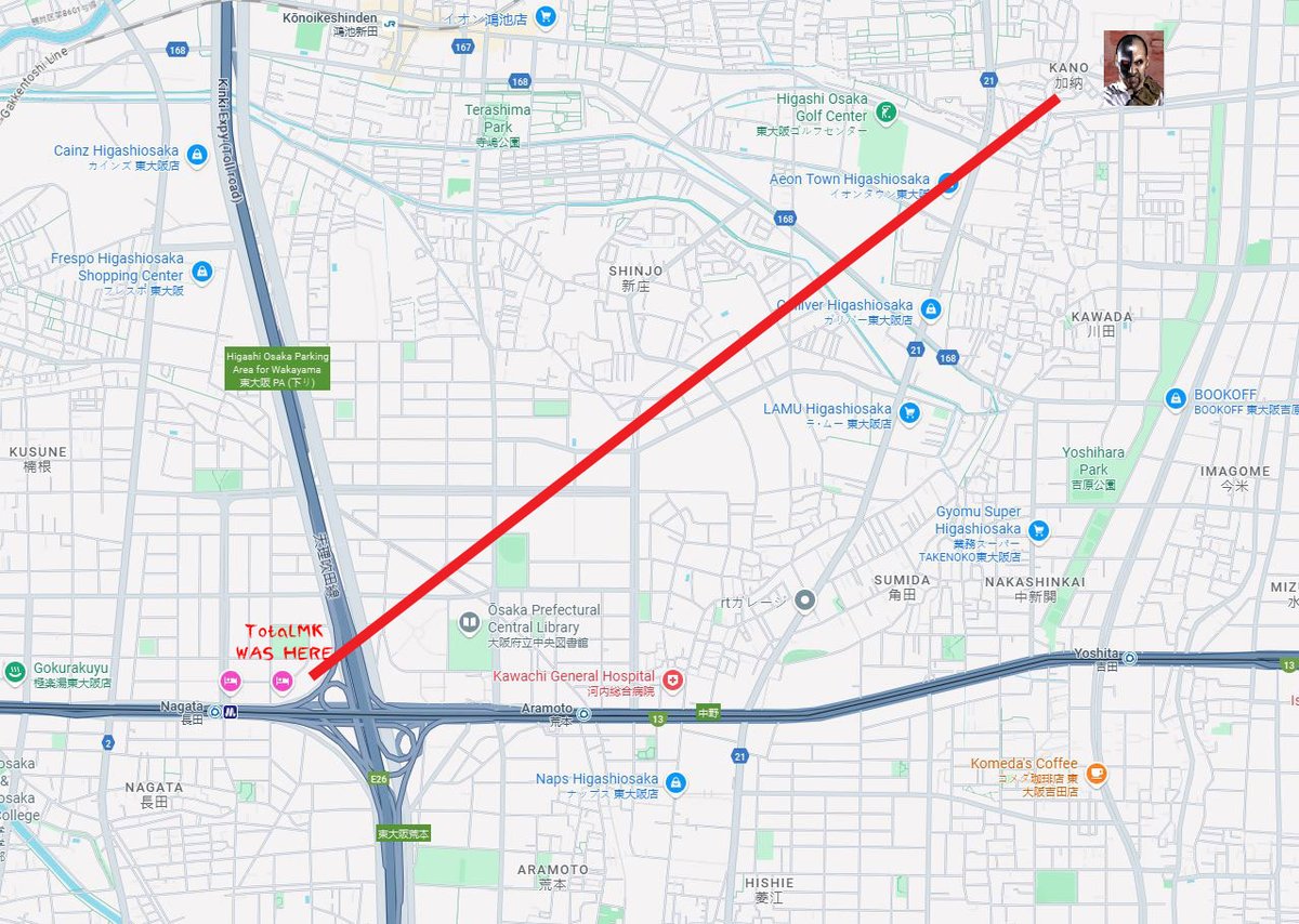 TotalMK's tweet image. Everything Happens for a Reason. I was put on this Earth to talk MK.

Recently, I was in Osaka, Japan for Pokemon Go Fest 2025.  I stayed in Nagata Osaka, But what If I was to tell you that nearby, there was a connection to Mortal Kombat!

So one night I was on the google map,…