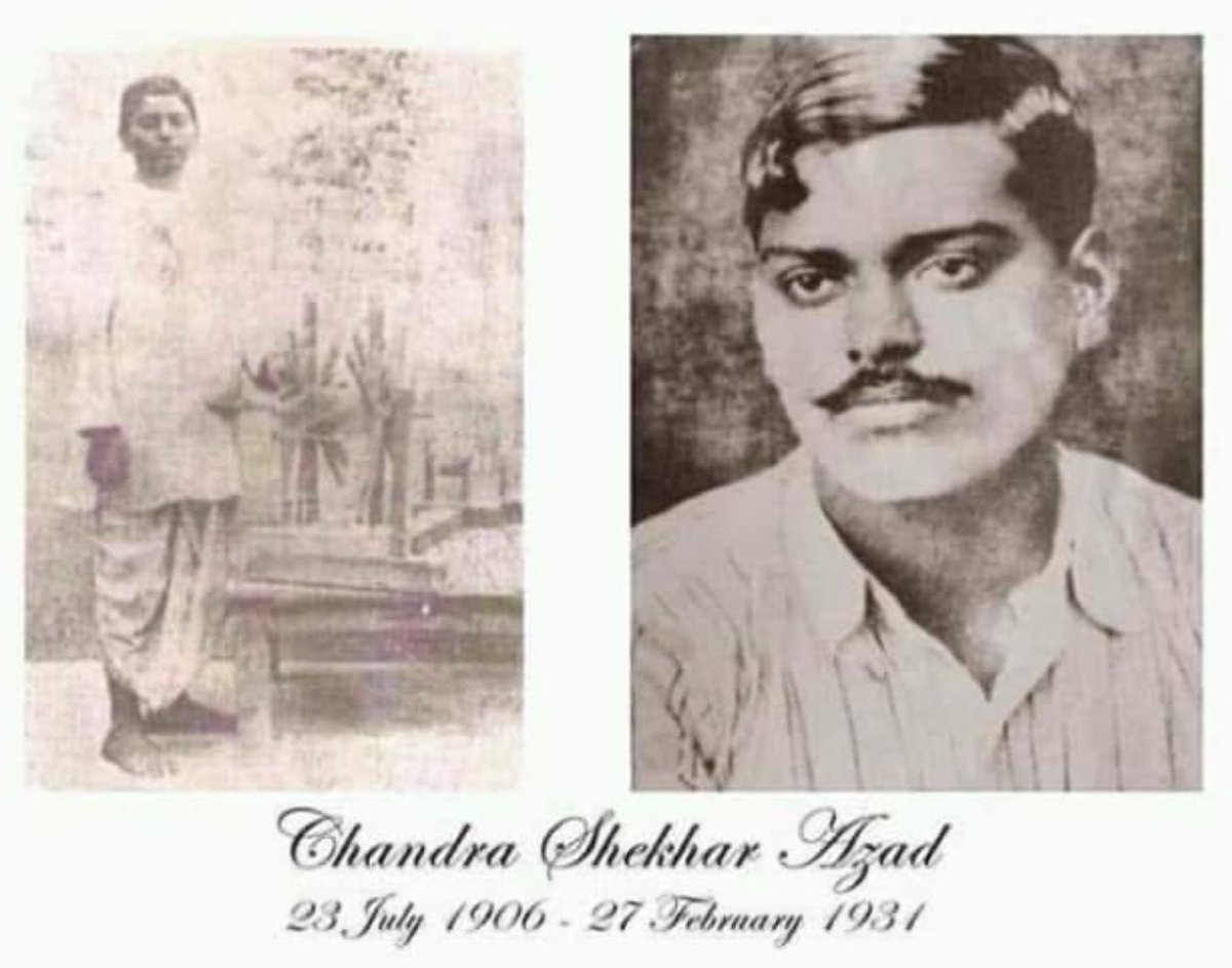 senshilpi's tweet image. चिंगारी आज़ादी की सुलगी मेरे जश्न में है/इंक़लाब की ज्वालाएं लिपटीं मेरे बदन में हैं/मौत जहाँ जन्नत हो वो बात मेरे वतन में है/कुर्बानी का जज़्बा ज़िंदा मेरे कफ़न में है…
हम सब में रहे आज़ाद के ख्यालों की रोशनी...कृतज्ञ नमन 💐🙏
#ChandrashekharAzad