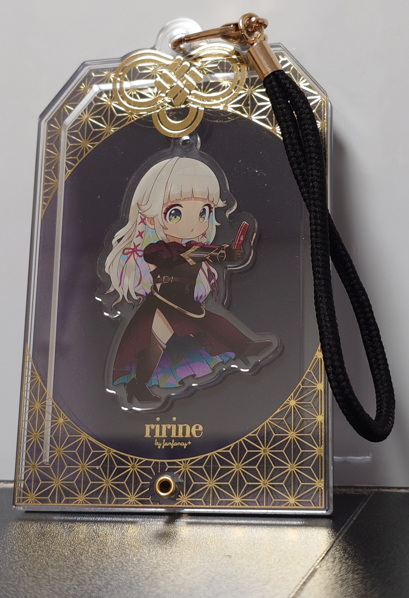 同人アクセサリー・小物系　[破損品]【オリジナル】複製サイン入りアクリルデスクトップクロック(蜜桃まむ) C92/Fine-Art’s Design TRINITY LAWSON presents 麻倉もも Fantasic Live 2018 “Peachy