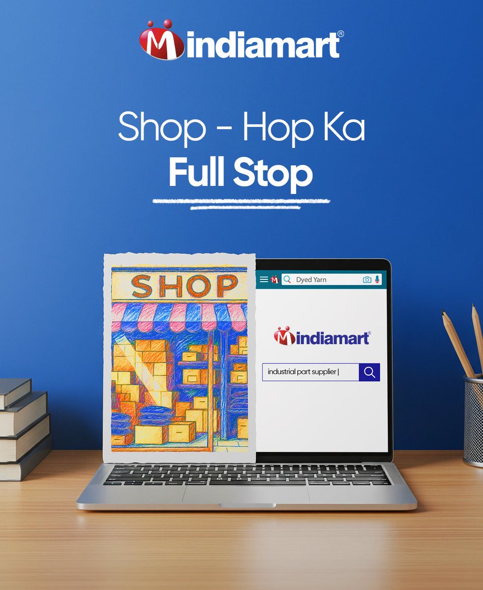 No shop visits. No formalities.
Just IndiaMART: Verified sellers, Endless choices &amp; Best prices!

#indiamart #business #growth #success #kaamyahinbantahai #lagishart #explore #viral #trendy #b2b