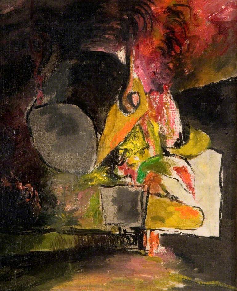 GVSutherland's tweet image. Foundry, Ladle Feeding Furnace wikiart.org/en/graham-suth…