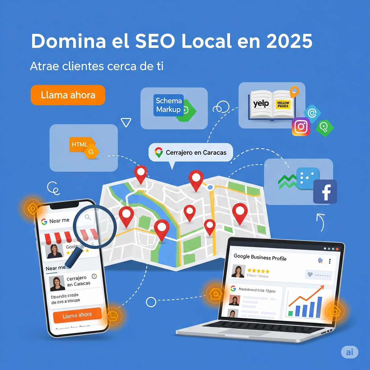 citadigital's tweet photo. ¿Tu negocio aparece cuando te buscan cerca?
 El SEO Local es la clave para atraer clientes en tu ciudad. Optimiza tu ficha de Google, usa palabras clave con ubicación y ¡destaca frente a tu competencia!
https://t.co/nl1XeXHTqr https://t.co/IUOBNt2P2y
