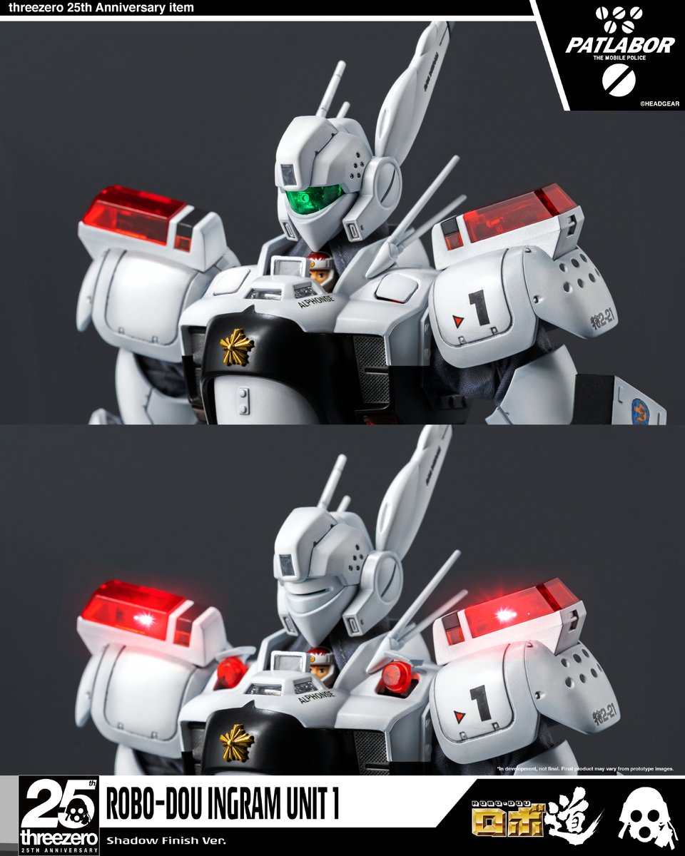 threezeroHK's tweet image. 【Pre-order the ROBO-DOU Ingram Unit 1 Shadow Finish Ver. NOW!】
The ROBO-DOU Ingram Unit 1 Shadow Finish Ver. is now available for pre-order at ACGHK 2025! Limited to 80 pieces, available only while supplies last. Please stay tuned for updates on future sales details.
Blending…