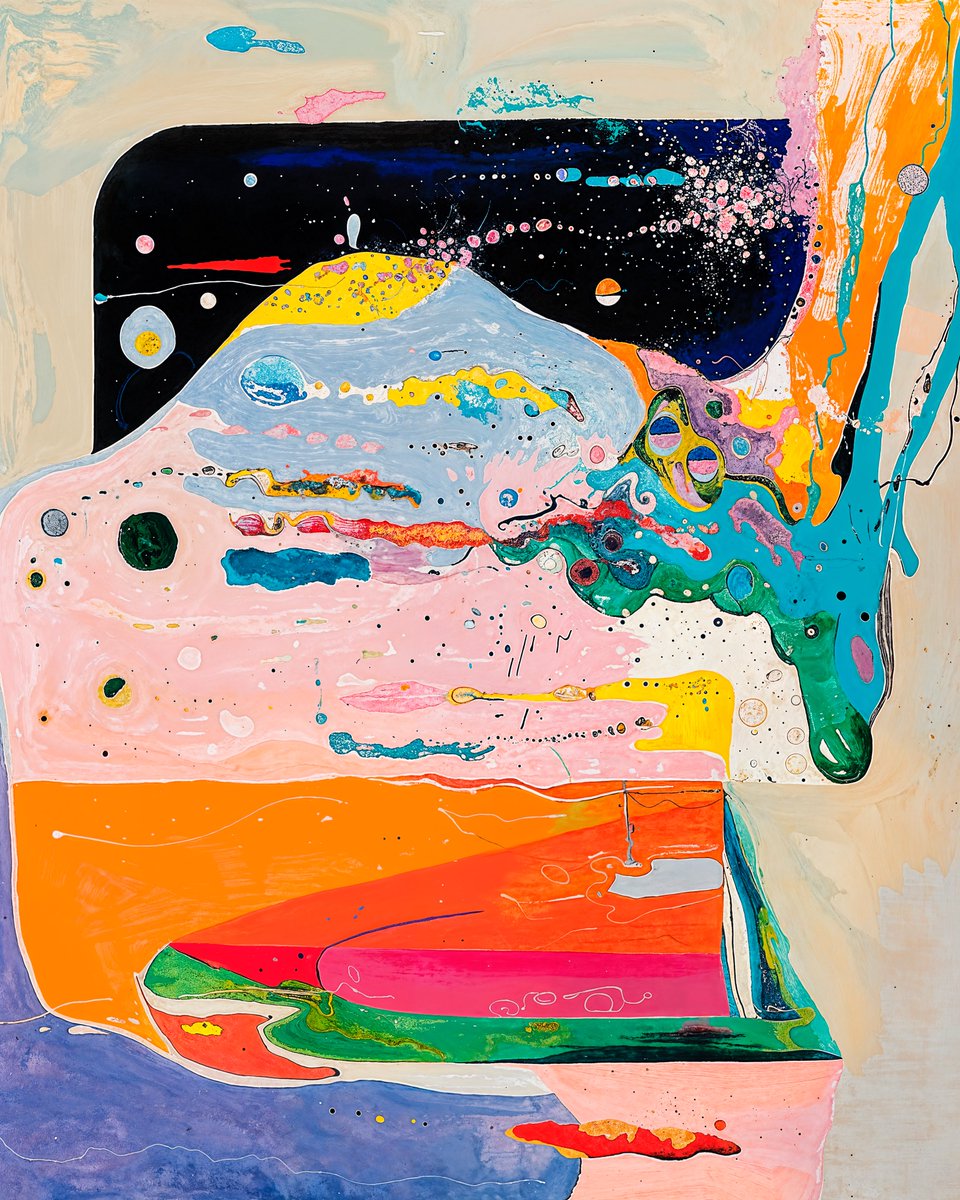 broke0x's tweet image. Gm 💫
Added > Ethestera #18 // @0xJoain
I'm a sucker for the neo-psychedelia feels. Glad to pick up my first Joain piece too