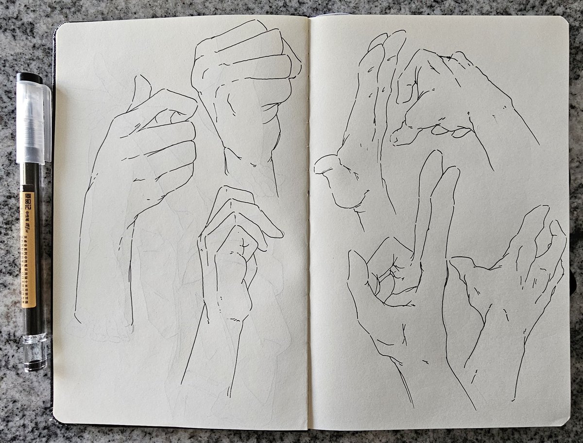 ArtBomb9's tweet image. Morning studies complete.
