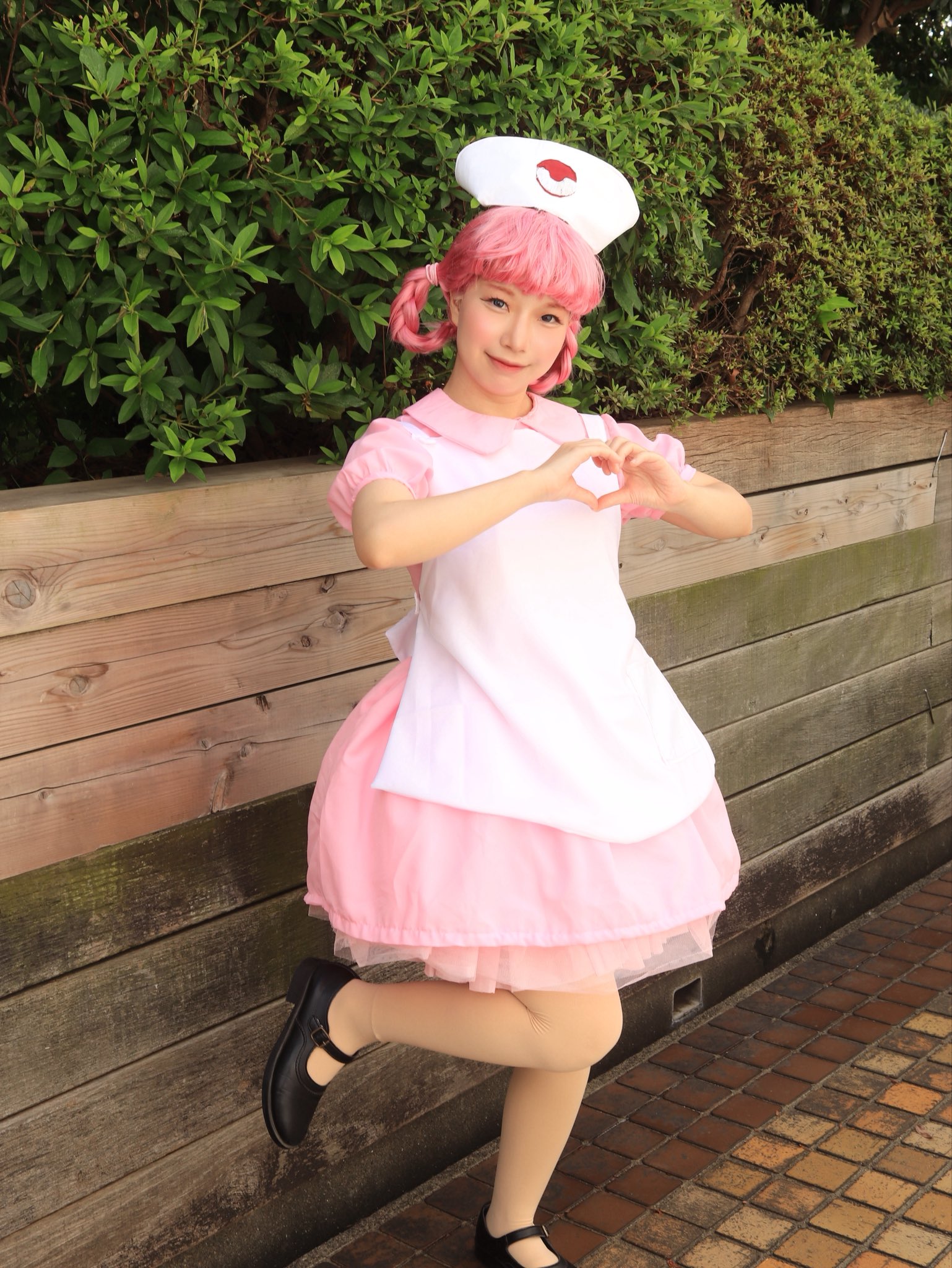 ポケモン　ジョーイ　コスプレ あんず on X: 