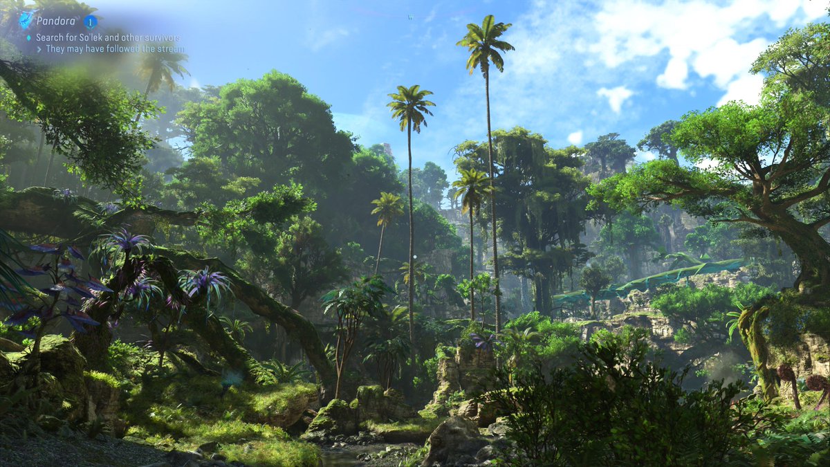 SynthPotato's tweet image. Picked up Avatar Frontiers of Pandora and its pretty fine, literally Far Cry with an Avatar skin
I do find the choice of first person insanely weird and I am glad they are adding third person as I can tell it will just be more enjoyable in that perpsective, also great graphics!