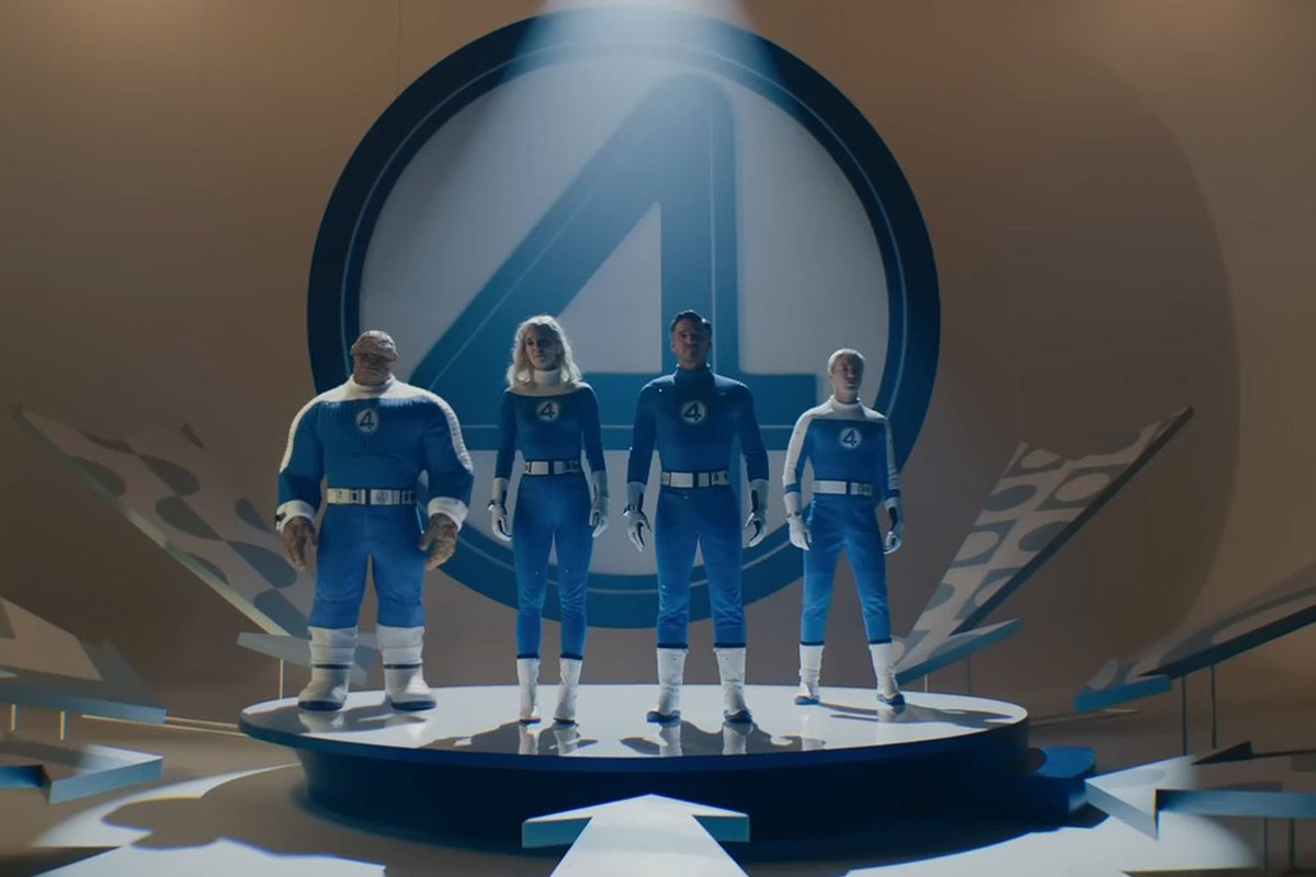 LuminousDagger's tweet image. #TheFantasticFour is a family drama that also happens to be this grand cosmic sci-fi movie that’s visually Marvel Studios’ best film yet and the best Fantastic Four film we’ve gotten to date.
When Pedro Pascal, Vanessa Kirby, Joseph Quinn and Ebon Moss-Bachrach are all together…