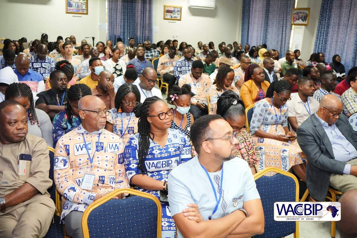 At #WRC2025, Prof. Sandow Mark Yidana, Provost of CBAS, emphasizes the need for strong research collaborations to tackle infectious diseases in Ghana. He calls for increased government funding and highlights how conferences like this foster academia–industry partnerships,