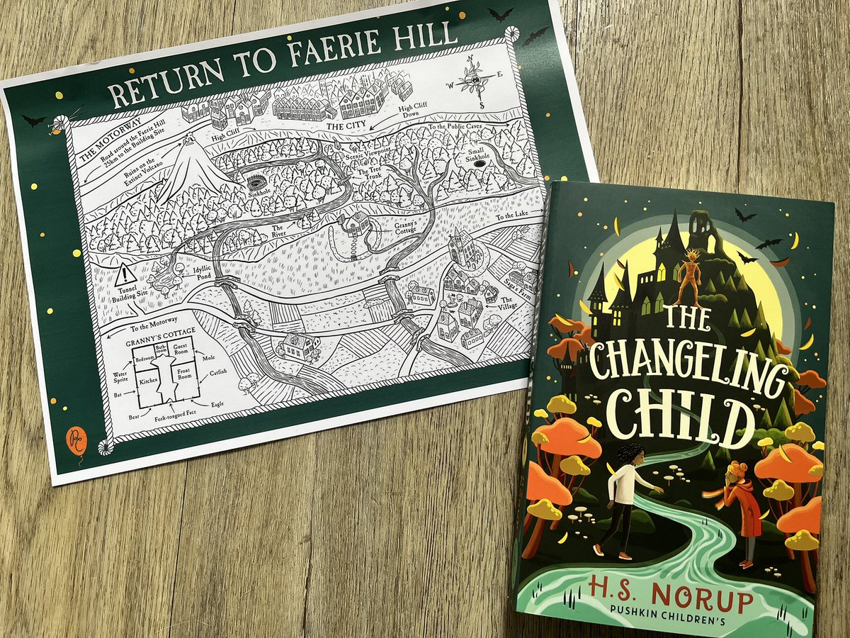 TJGriffiths's tweet image. Thanks @PushkinChildren for this super exciting book post - I have been so excited to read The Changeling Child & am looking forward to the blog tour 🤩 Out 14/8 for 8+.
@HSNorup