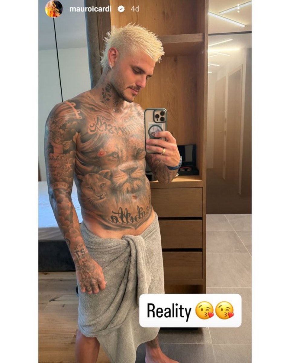 icardi baba kendisine obez diyenlere saplamış..