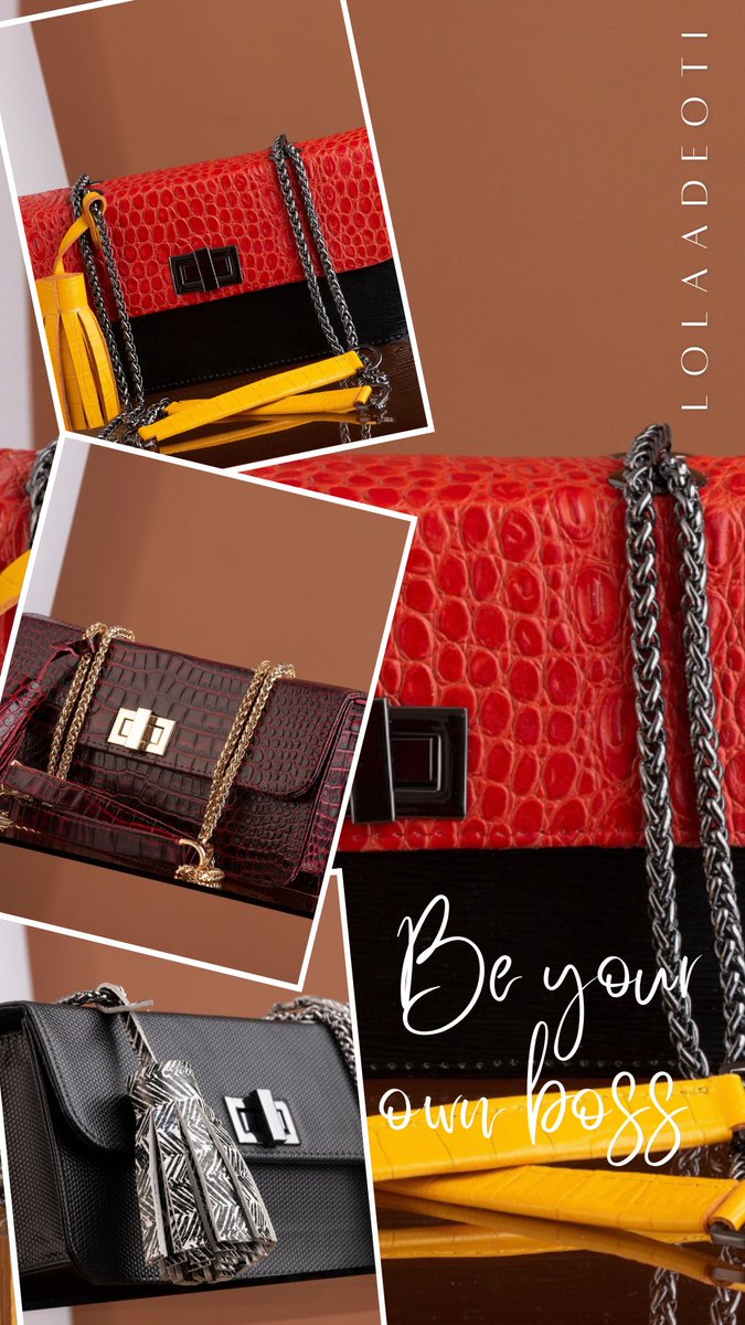 lolaadeoti's tweet photo. Our signatures aren’t just an accessories,
But they are exclamation point. Each big and bold bag here tells a story 🥰
Which one is speaking for you??

#lolaadeoti 
#kikidamebag 

Price:74,500 https://t.co/7A4IIVGjhu