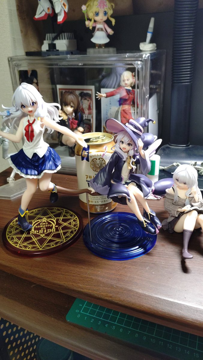 hirosan1911's tweet image. 魔女の旅々のプライズフィギュアを集めてます
一昔前のですがタイトーのは出来がいいので
調べるとけっこうフィギュアがたくさん出てたようで人気があったのがわかります