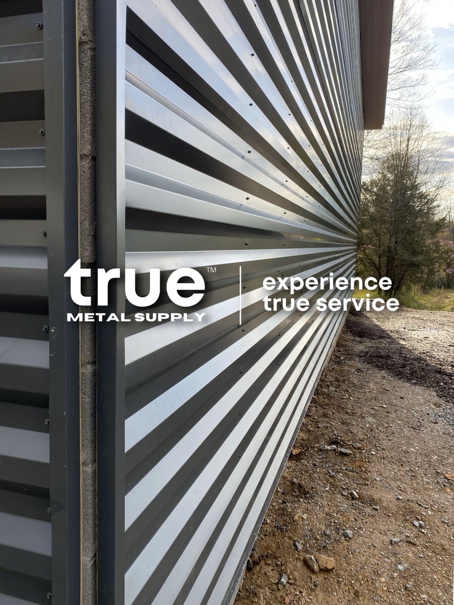 truemetalsupply's tweet image. These robust, Matte Black 7.2 Box Rib metal siding panels look incredible on this build! 😍 Ready to start your own project? Visit us at truemetalsupply.com to get your metal siding or roofing panels on order today!