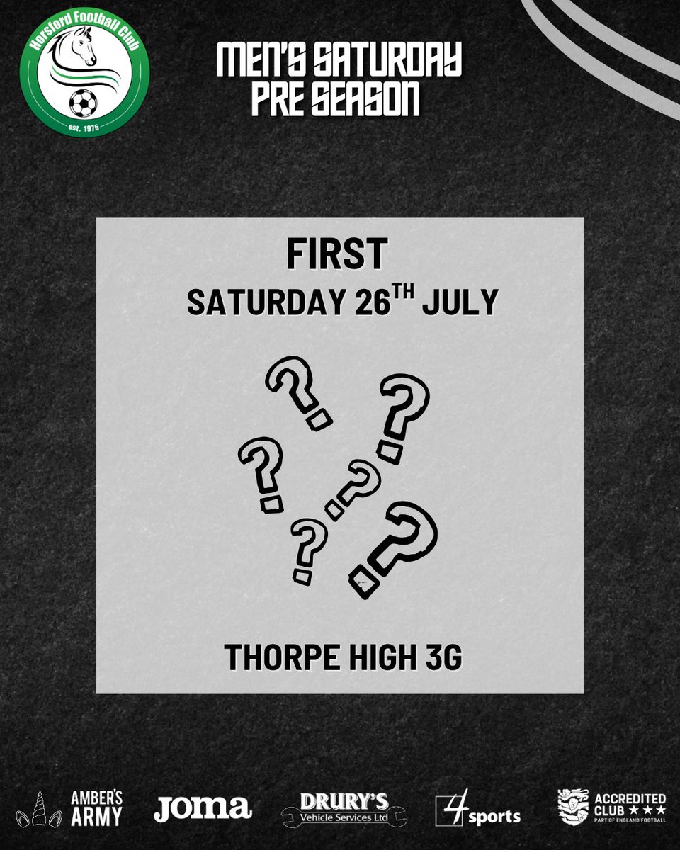 Horsford F.C. tweet media