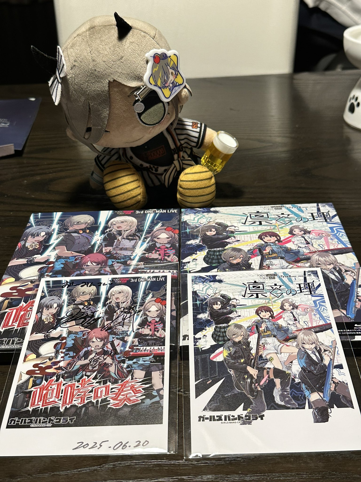 Liyuu イベント特典 直筆サイン入りポストカード バッドゥドゥドゥ 🌟6th SG「バッドゥドゥドゥ」発売記念イベント at