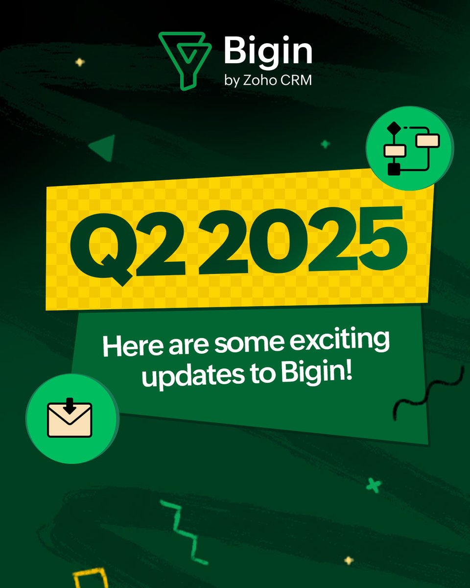Bigin's tweet image. Another quarter up and big updates are on your way, including one super exciting feature that's just about to drop!👀
Curious? We won't blame you.😄 Catch it all in our latest newsletter. We're spilling it all!
Give it a read: zurl.co/xGtQX