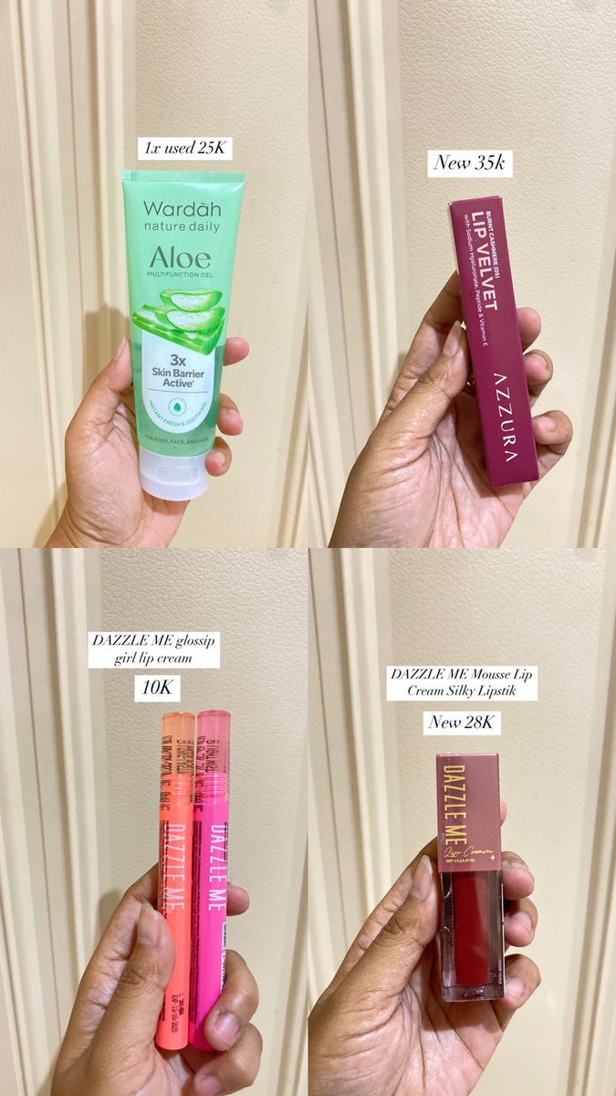 Ameleeey's tweet photo. Update preloved dan barang baruku, adopsi yuk!💗 https://t.co/XhHXpjMaWp