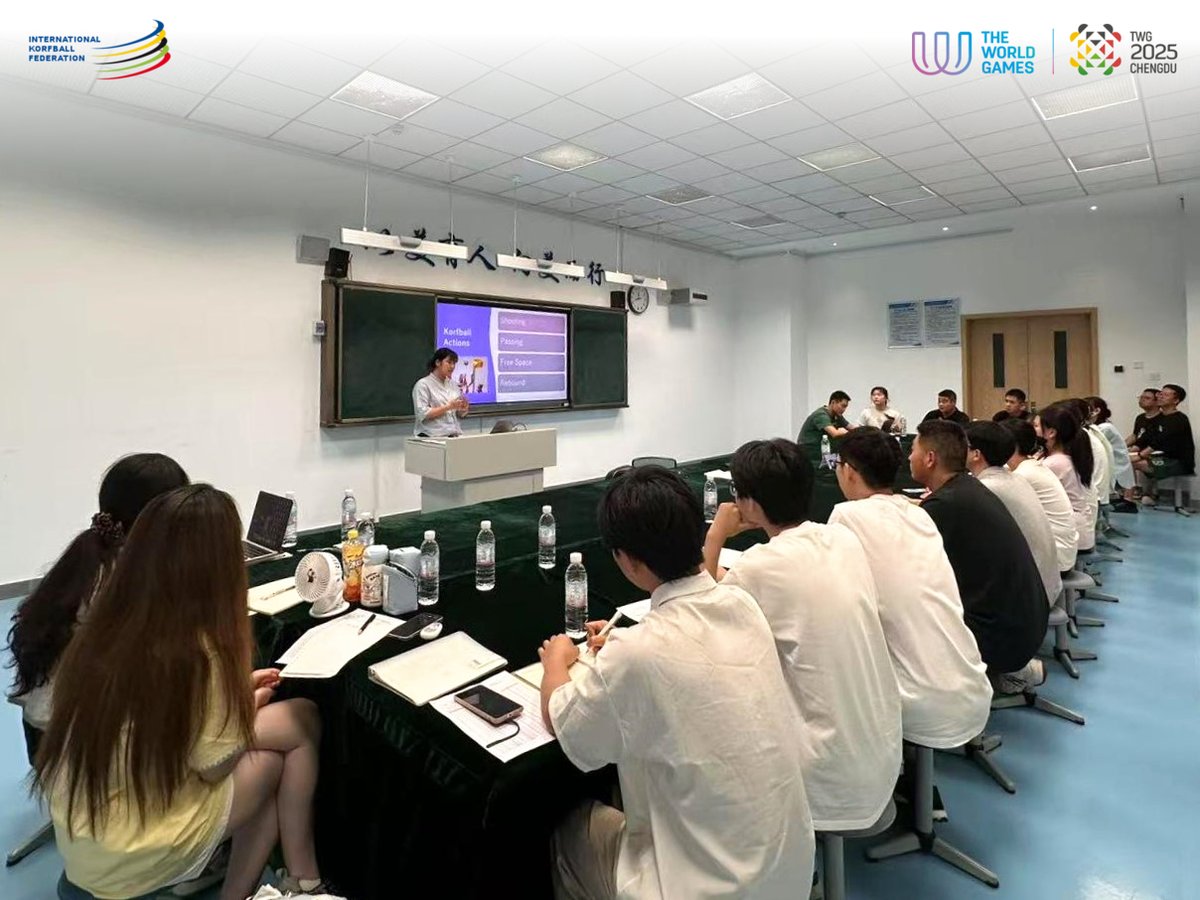 korfball's tweet image. Images from the first training sessions for local organisers &amp;amp; volunteers that will cooperate with the IKF officials during @TheWorldGames 2025 #korfball and #beachkorfball competitions. ✅ #GettingReady #15DaysToGo ⚡️ #TWG2025 #RoadtoChengdu #korfbal

📰 korfball.sport/?p=37190