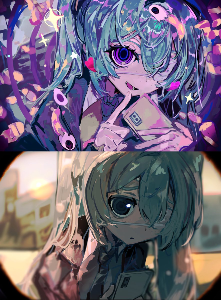 sansyokugirl35's tweet photo. モニタ���ング
#初音ミク https://t.co/BqFpOciH8y