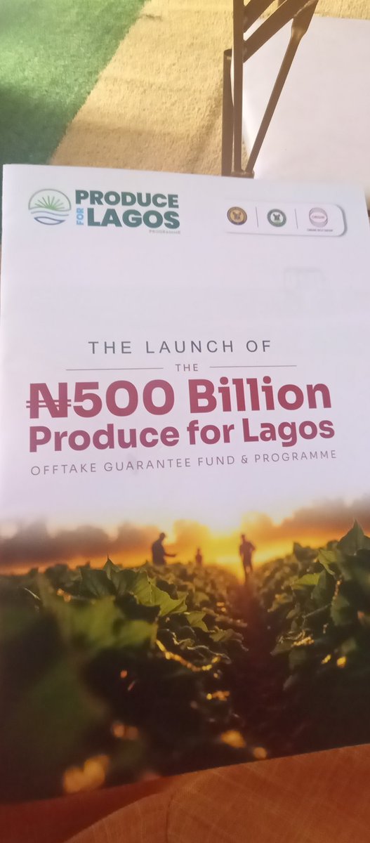 miketerungwa's tweet image. Had a rare privilege today to represent #GIFSEP at the historic launch of the N500 billion fund to expand food production and offtake guarantee by #LagosState Government at #Lagos House Ikeja.
This is Right to Food in Action
#RightToFoodNG
Nwaneri