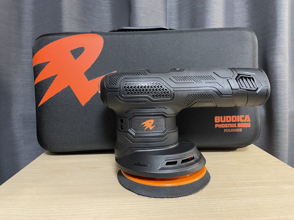 ながら洗車×BUDDICA】 PHOENIX POLISHER 早く使いたくてウズウズ