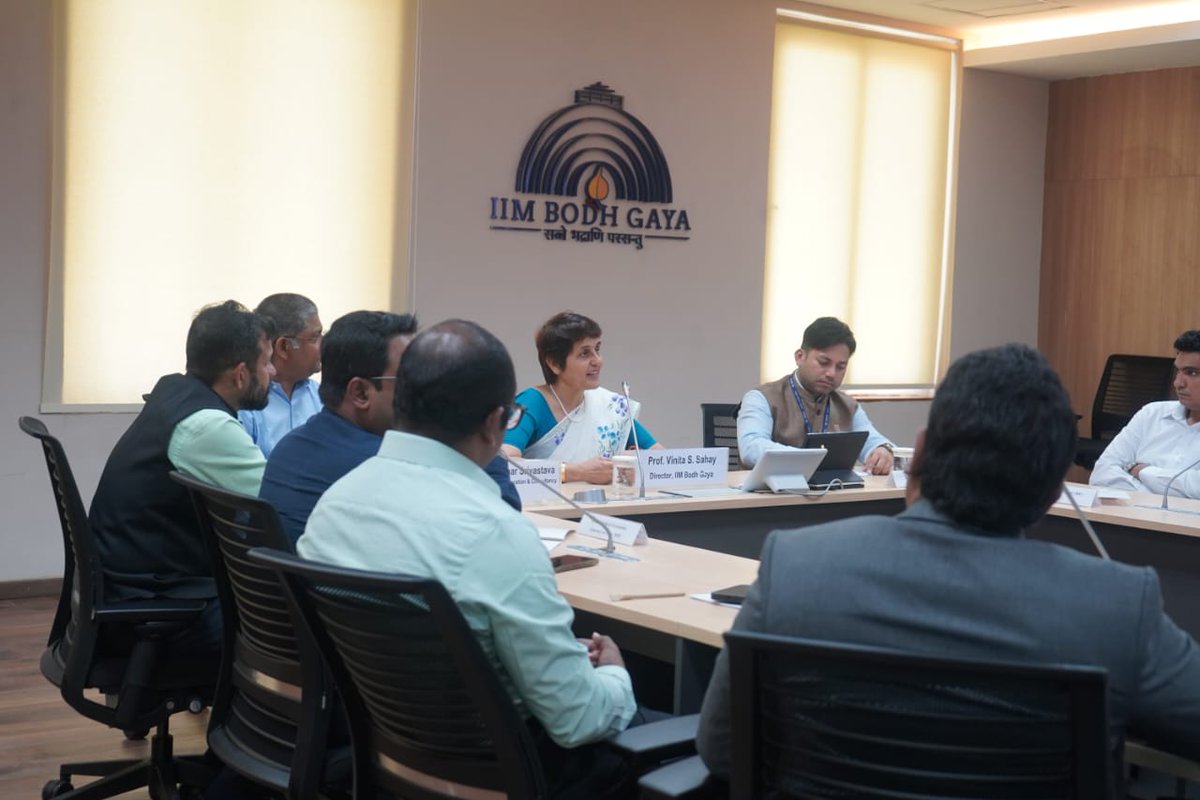 The Young Political Leaders’ Delegation from Sri Lanka attended a training module at IIM Bodh Gaya, where they were briefed on various aspects of government mechanisms, leadership, and building strong public institutions.

The training was conducted by Prof. Vinita Sahay,