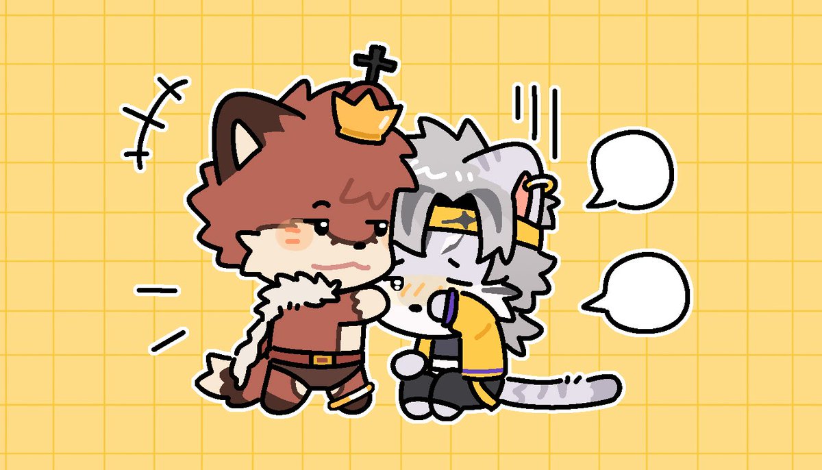 OutRubber's tweet image. 安啦 It’s going to be fine after all~
Thanks to @coCoc_Lait for the little drawing.