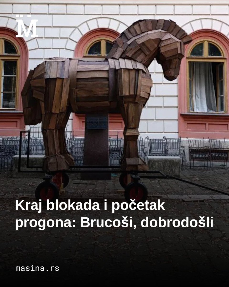 MasinaRS's tweet image. Nakon više meseci, fakulteti se konačno oslobađaju od studenata, a kulturni centri od kulture. Bliže prijemni ispiti, a sve su bliže i tužbe i otkazi. Politička poruka je jasna: za neposlušne nema mesta. Ipak, pobeda je daleko. Na fakultete dolazi nova generacija – i to ne bilo…