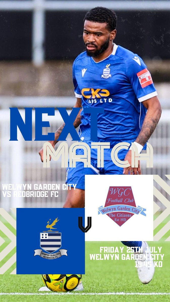 TheMotormen's tweet image. This Friday evening sees us travel to @WGCFC in our final pre-season match