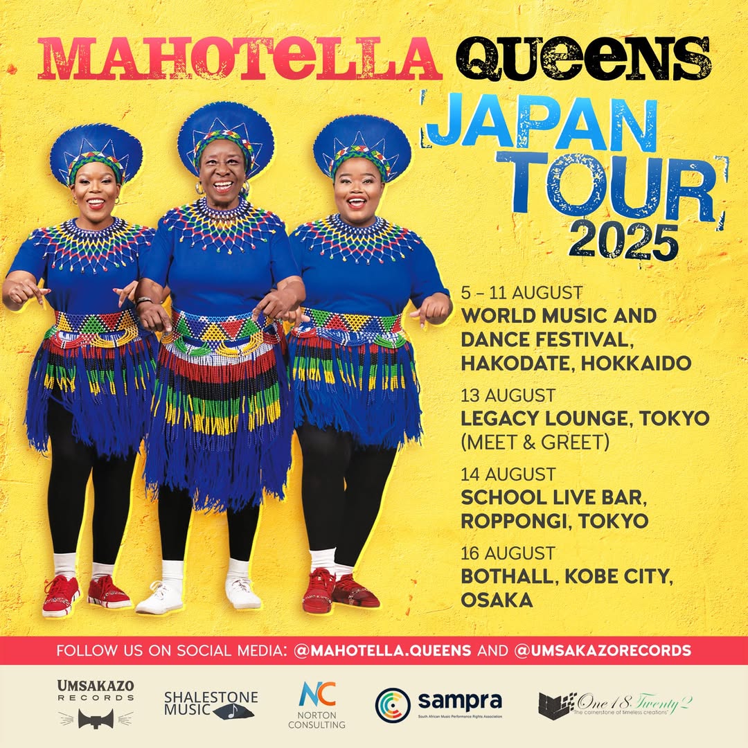 Desert_Jazz's tweet image. Mahotella Queens 来日 !!!
しかも来月 !!!
函館 !!! 東京 !!! 神戸 !!!