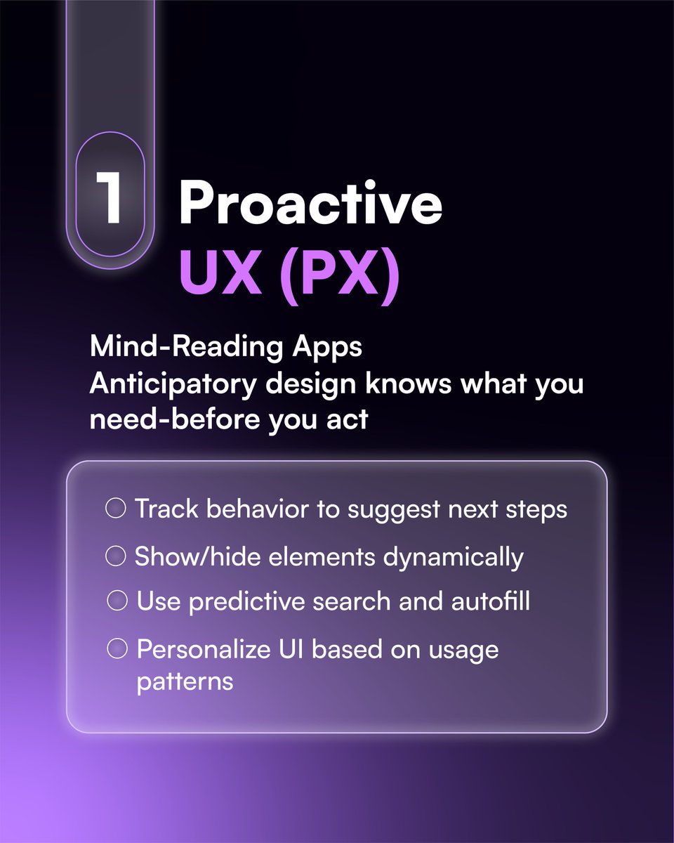 iocodinfotech's tweet image. Top 7 UI/UX Trends for 2025 👀
Smarter, faster, more human—design starts here.
Swipe to stay ahead. #UIUXTrends #Design2025 #FutureUX