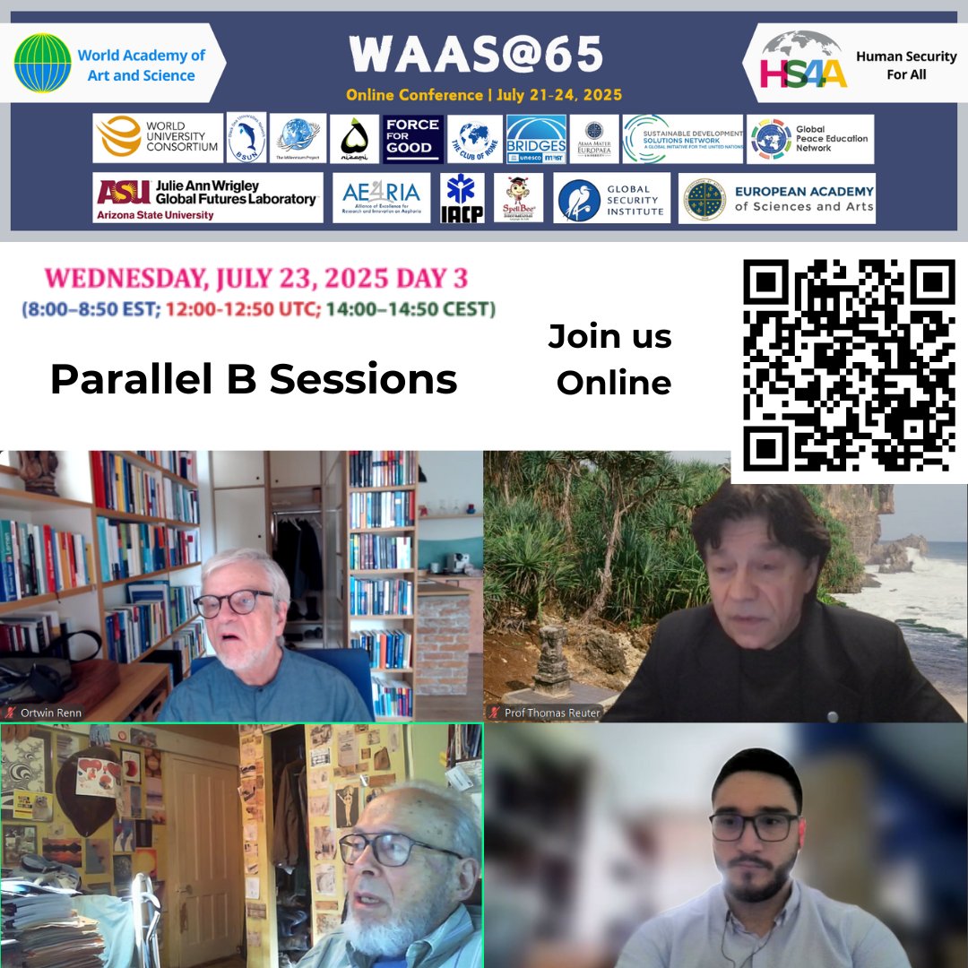 _WAAS_'s tweet image. 🚨 We Are LIVE Now!
Join the ongoing WAAS@65 Conference – Day 3 sessions happening in parallel!
🎥 Parallel Session A:
🔗 youtube.com/watch?v=LVphM6…
🎥 Parallel Session B:
🔗 youtube.com/watch?v=qho6jq…