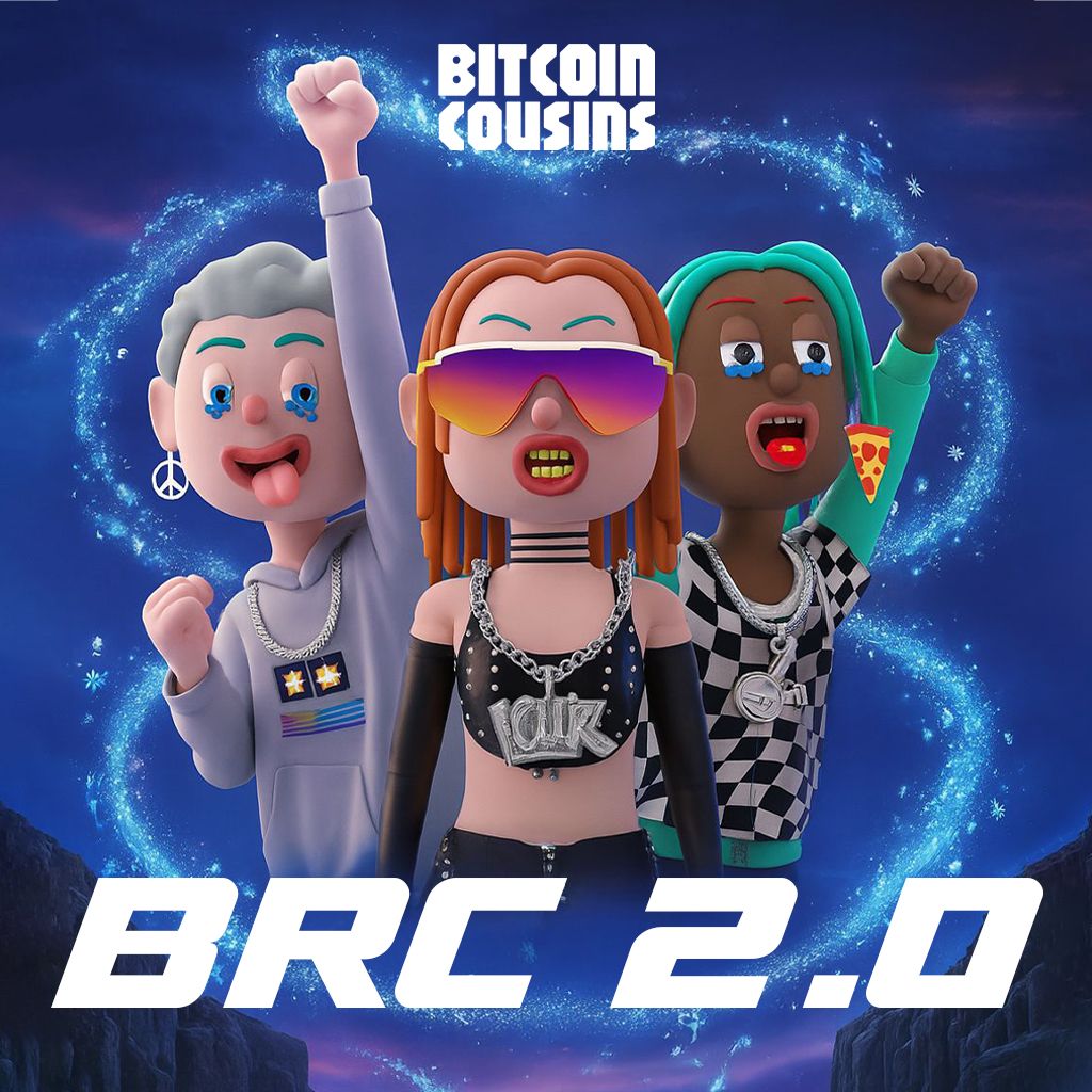 BitcoinCousins's tweet image. FIRST 420
Tick… Tock… BRC 2.0
First shapeshifters on Bitcoin are calling!
Drop BTC wallets 👇