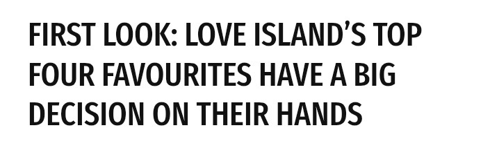 _AllThingsLIUK's tweet image. Press Release - Part 1 - 23rd June - Episode 45 (A thread)
#LoveIsland #LoveIslandUK