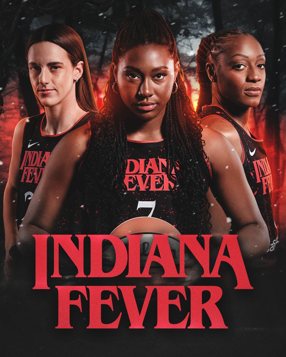 same team, new dimension.

our Stranger Things jerseys have arrived just in time for Stranger Things 5 coming out this fall 🔥

shop the collection now: FeverTeamStore.com