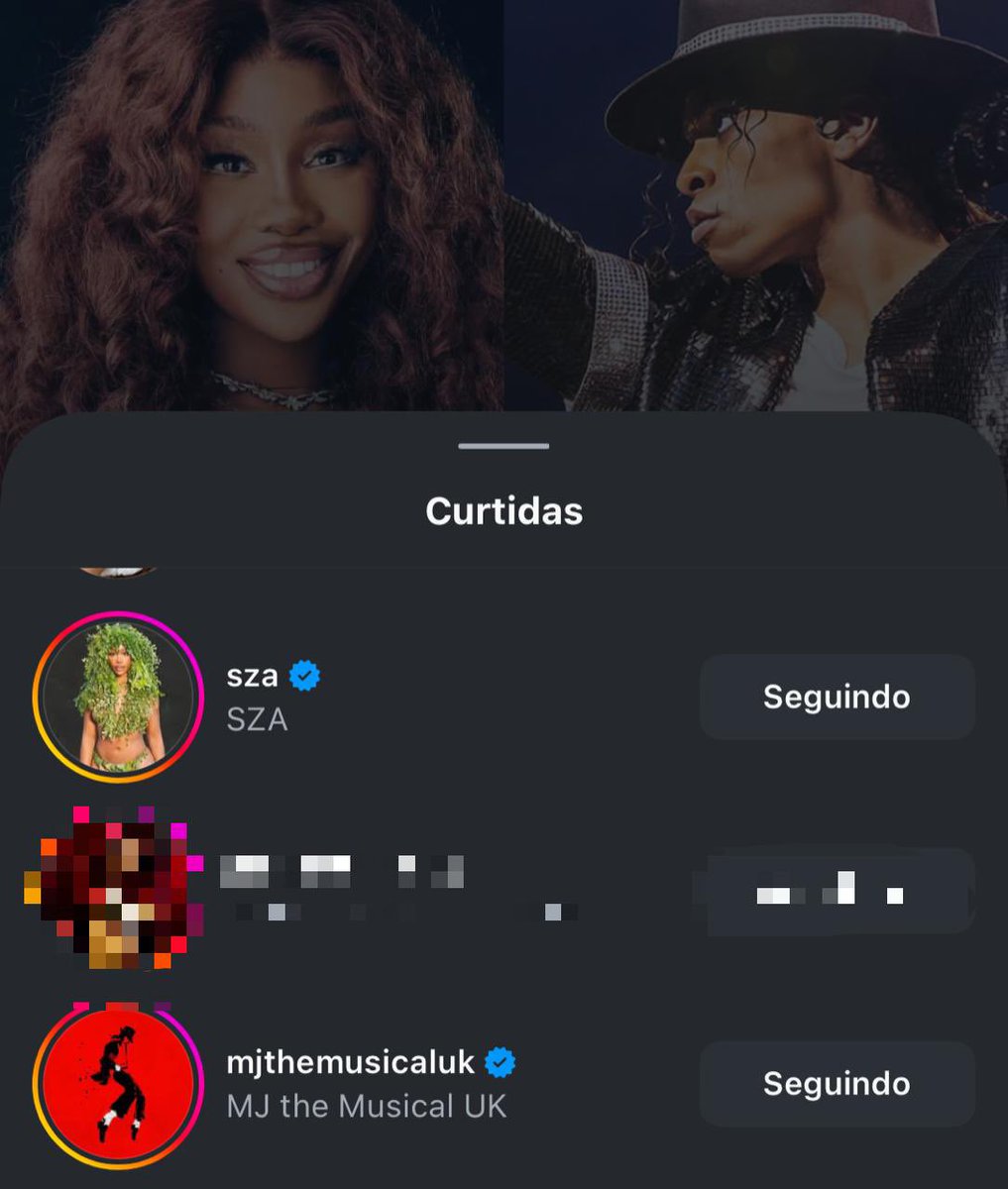 mjculturebrasil's tweet image. ⭐️| SZA e MJ The Musical curtiram o post do portal MJ Culture sobre a ida dela ao espetáculo