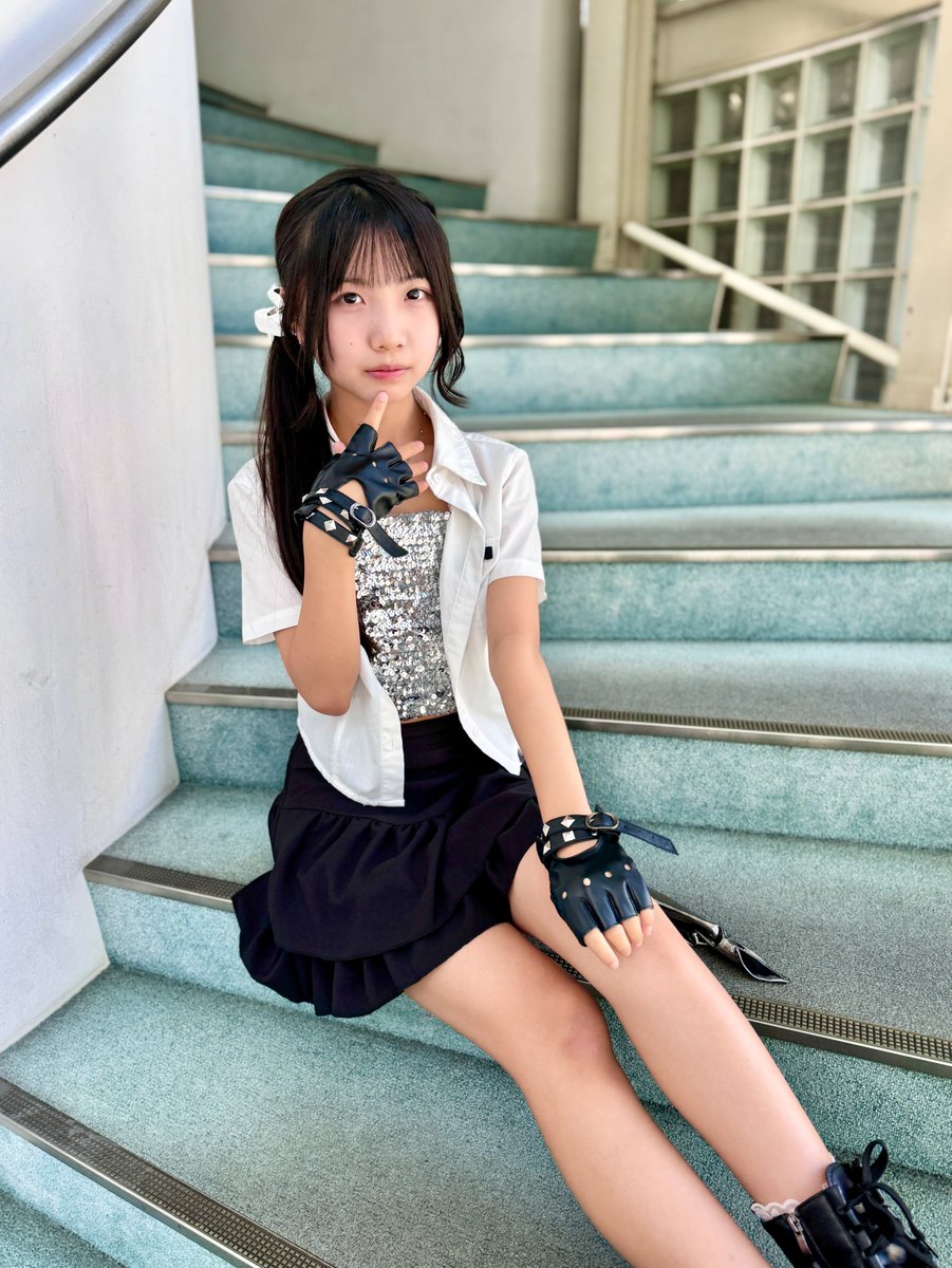 人差し指ポーズりさちゃんかわいいです！ 2025年7月20日 東京アイドル