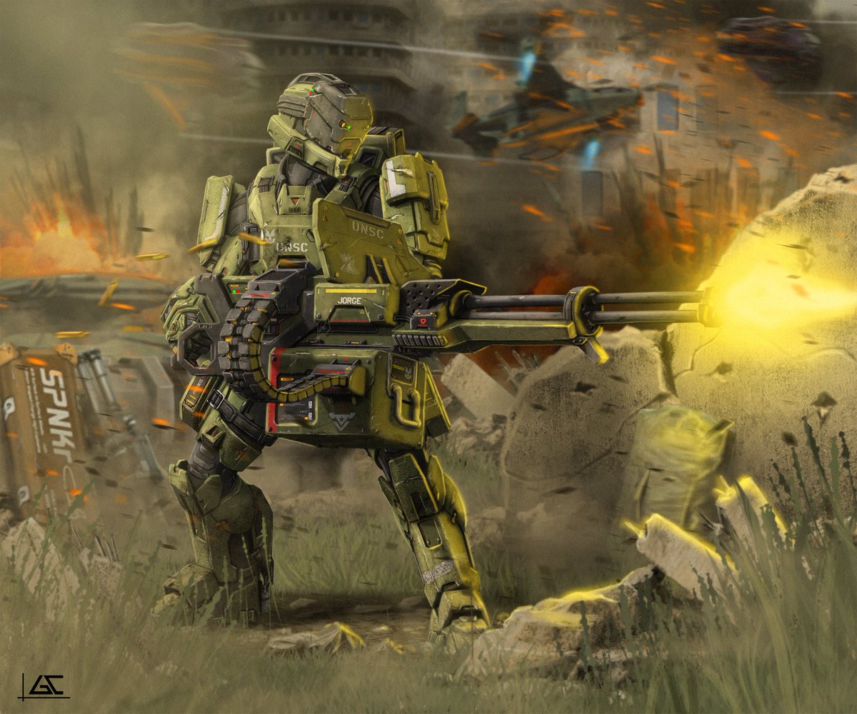 Nobbie_OCs's tweet image. Bulky armor + Heavy Weapon is a combination that'll never get old
(Art by GC_Conceptart)