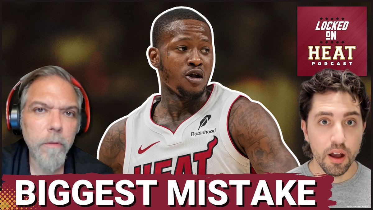 LockedOnHeat's tweet image. Was trading for Terry Rozier the Heat&apos;s worst move ever? In this episode:

🔥 Terry Rozier: Worst trade over last 5 years?
🔥 Kashad Johnson&apos;s rotation chances
🔥 Most dominant Florida sports team

YouTube: youtu.be/jk6zF-EoW30 
Podcast: …cast-on-the-miami-heat.simplecast.com