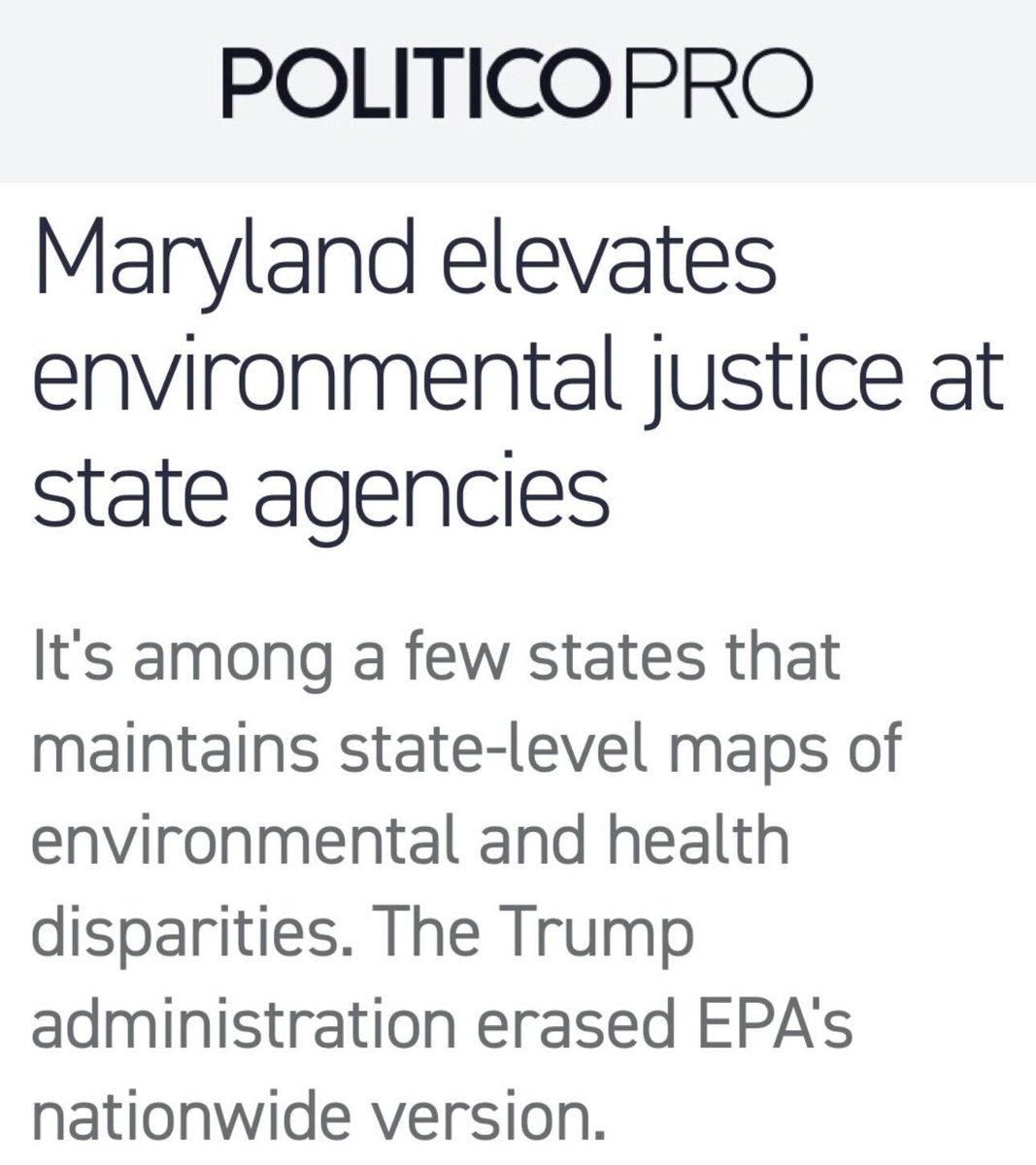 Trump tried to erase the data. Now Gov. <a href="/iamwesmoore/">Wes Moore</a> is using it to fight pollution and protect communities. 

That’s what real leadership looks like.