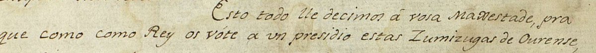 1805. Os veciños de Pontedeva escríbenlle directamente a Carlos IV en galego.