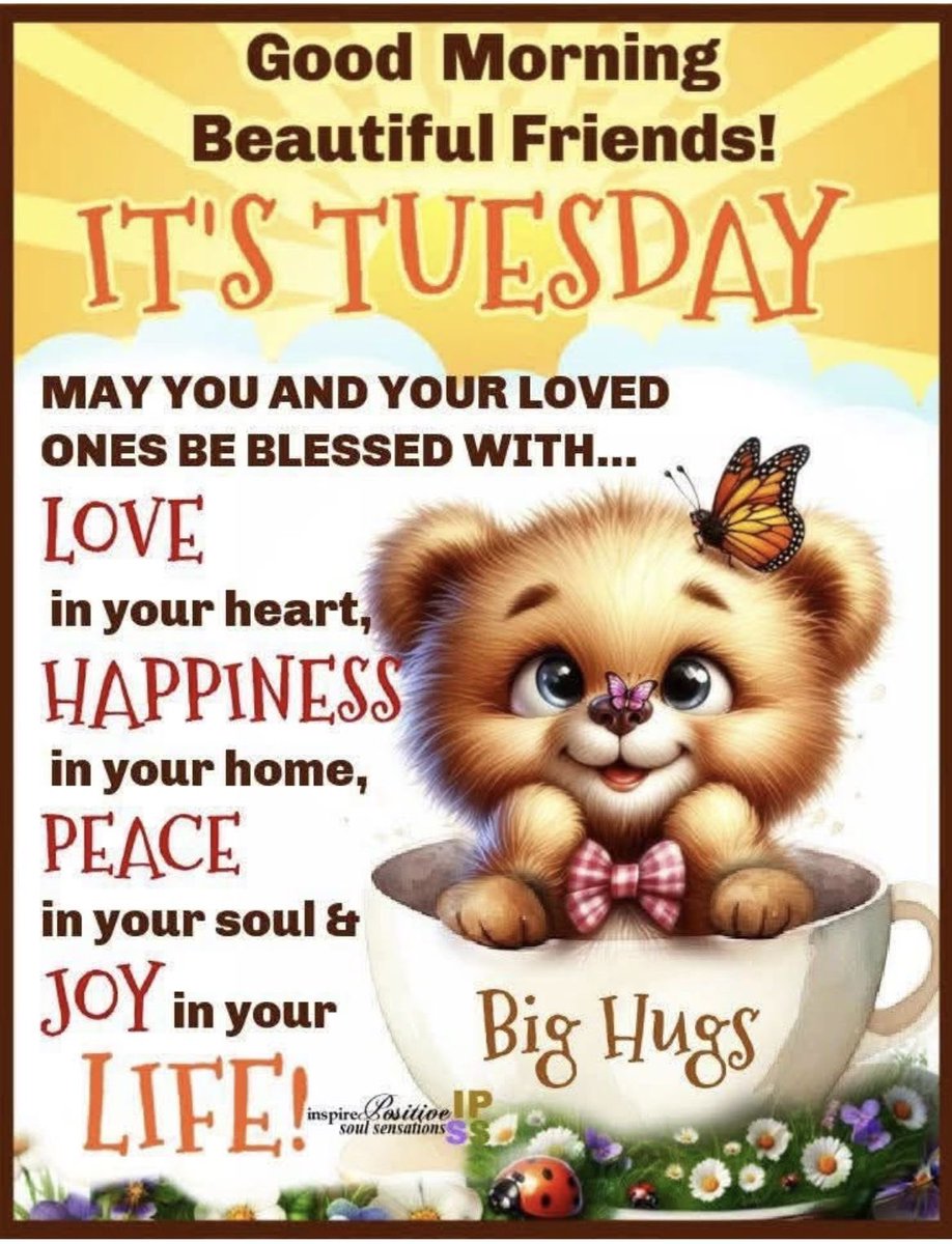 stevemccreary13's tweet image. Good Morning! Cafe Friends, Happy Tuesday! May this day reward you with all the blessings you want and need: Healing and Good Health, Comforting your hurt and grief, Lots of love from where you need it most, Wealth, Success, Opportunities to help others, and Tons of overwhelming…
