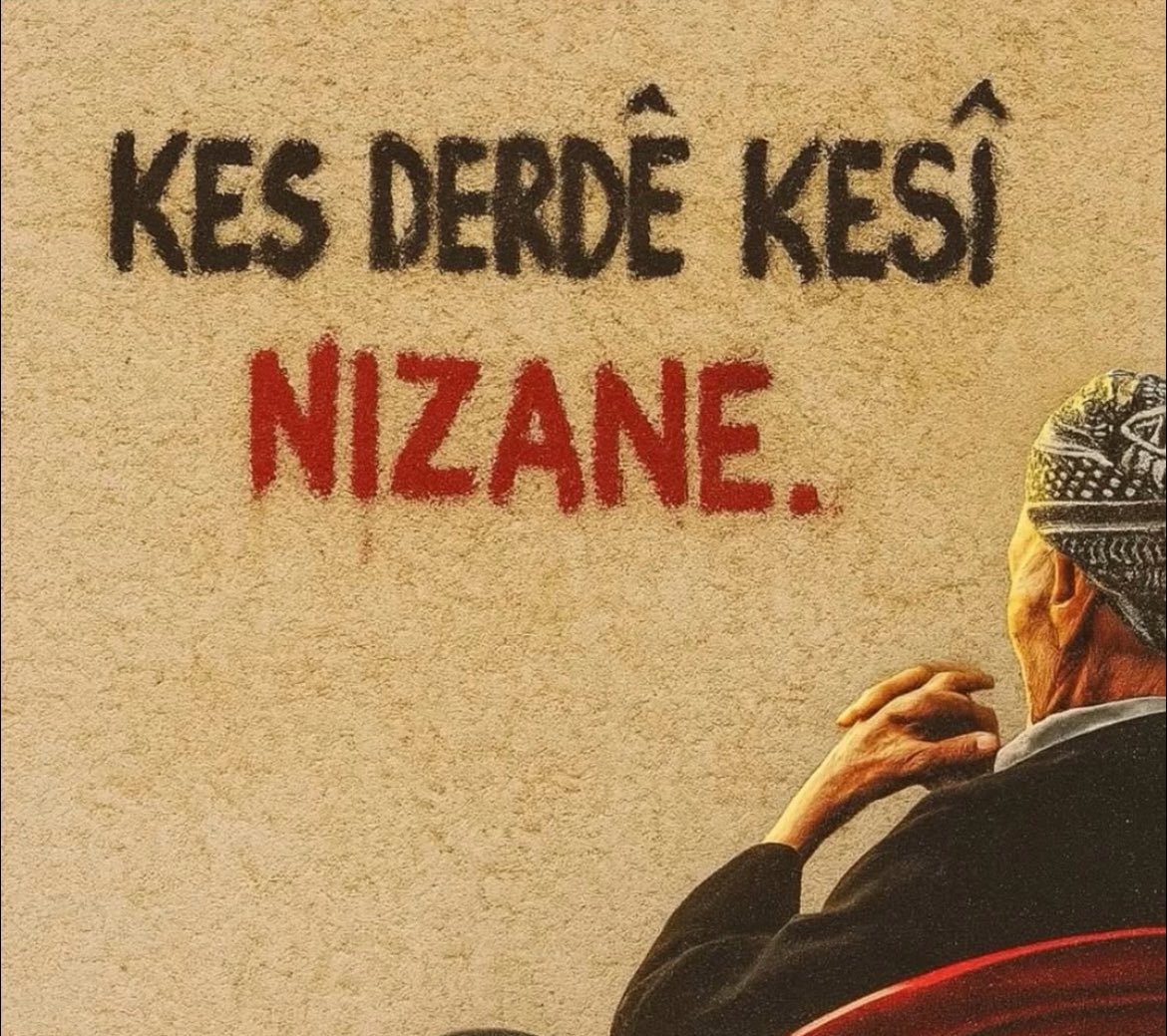 cihanokchu's tweet photo. “Kes derde kesi nızane.”
Kimse kimsenin ne derdi var bilmiyor.
Pır raste xalemın. https://t.co/cCRBzkwMJh