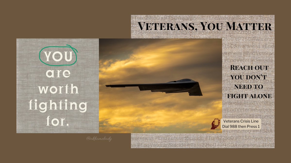 okhomebody's tweet image. 🇺🇸 WarriorWednesday✅VETERAN #BuddyChecks✅RH 🇺🇸
Good morning family. Keep fighting. You matter so much, make sure you fight for yourself just as hard as you would fight for others. I miss you and I love all y’all! ❤️🤍💙
** @mil_vet17 and @mcain1954 are on watch with…