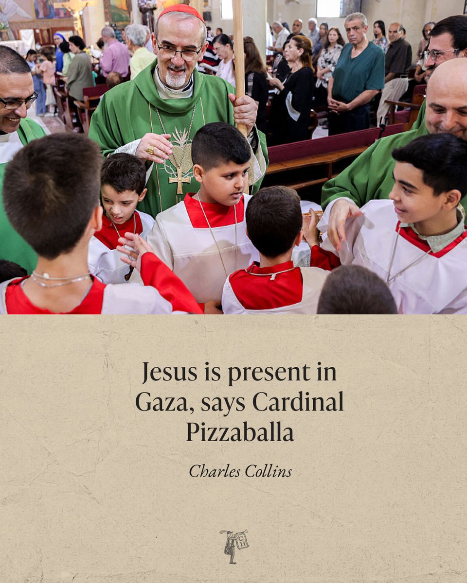CatholicHerald's tweet image. Jesus Christ is present amid the destruction and suffering in Gaza, according to Cardinal Pierbattista Pizzaballa, the Latin Patriarch of Jerusalem.
Read here ➡️ heraldl.ink/jesus-present
#Catholic #Gaza #Israel
