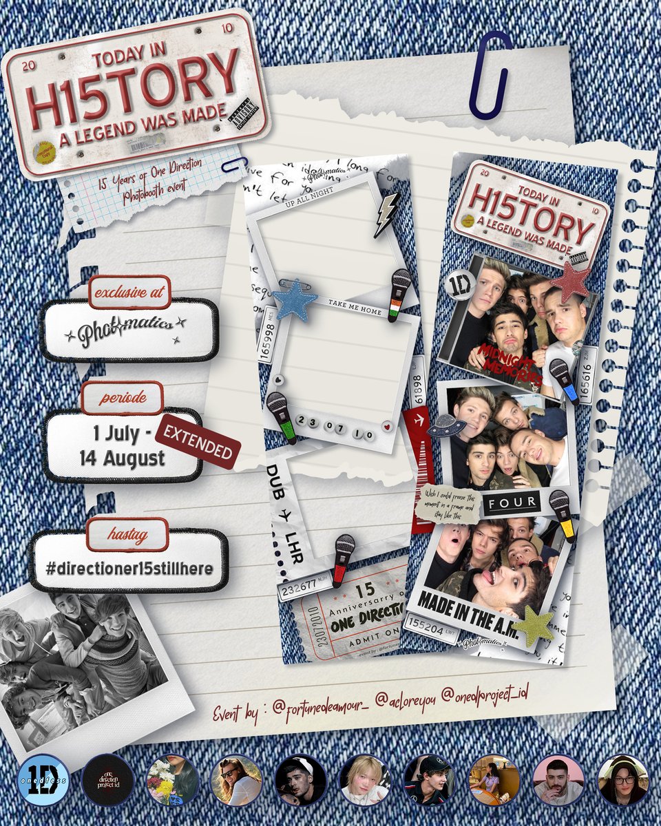 onedproject_id's tweet image. 🚨 Breaking News

We heard you! After so many requests asking us to extend the frame period, we finally made it happen 🎉

📆 July 1 – August 14, 2025
📍 Exclusively at @photomaticsid 

This is your last chance to find and snap with our special frame, there will be no more