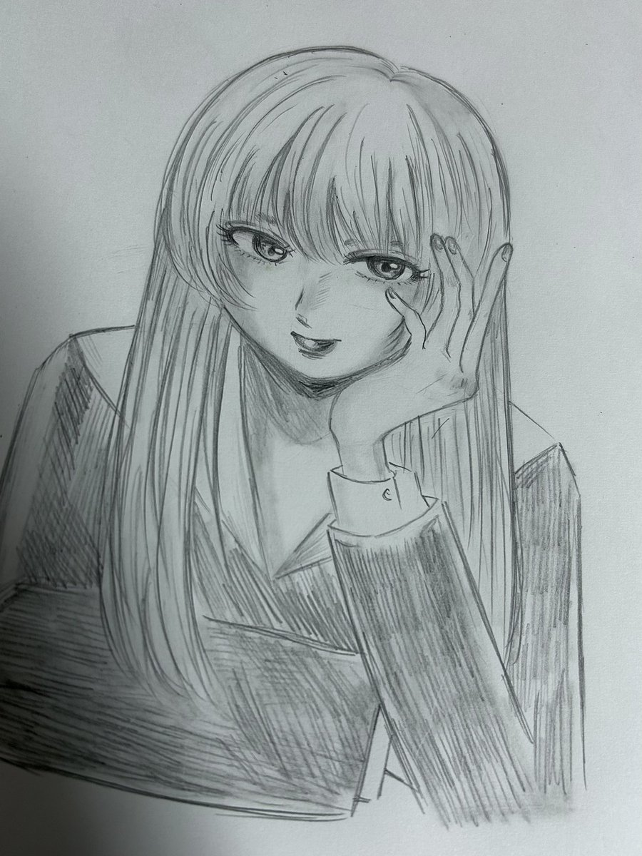 nagisasi_i's tweet image. おかえりアリス
 #イラスト  #アナログイラスト
